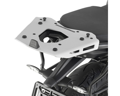 Kappa, Стелаж для центрального кофра, BMW R 1200R/RS, алюмінієвий Monokey, 2015, сріблястий