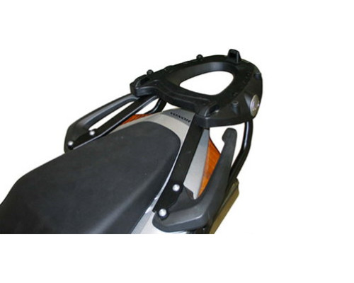 Kappa, Стелаж kufra центрального, для HONDA VFR 800 (02-11), без плити, Чорний