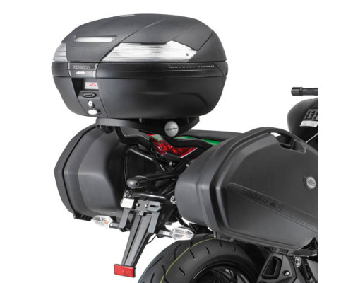 Kappa стійка центрального кофра Kawasaki Z 1000 SX (11-15) без плити чорний