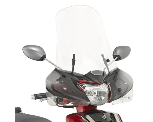 Скло kappa HONDA sh 300i (07-14), vision 50-110 (11-18), YAMAHA d'elight 125 (17-18) - необхідна відповідність моделі