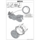 Kappa Tanklock кріплення для бака Suzuki чорний