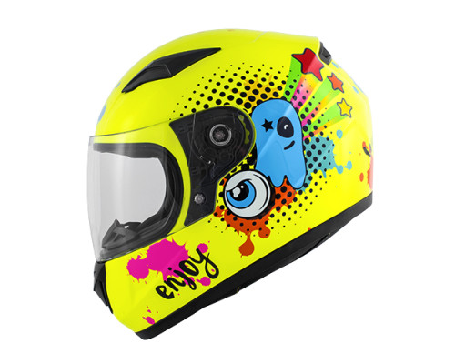 Шолом kappa j04 junior інтегральний жовтий neon s/50 - знято з у