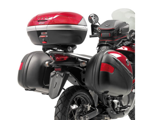Givi XL 700V Transalp 2008-2013 Стійка для центрального кофра з монокей пластиною Чорний