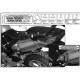 Kappa Стелаж для бічних сумок HONDA CBF 500 '04-'09, CBF 600S/N '04-'09, CBF 1000 '06-'09 чорний