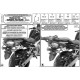 Kappa Стелаж для бічних сумок YAMAHA FZ6 чорний