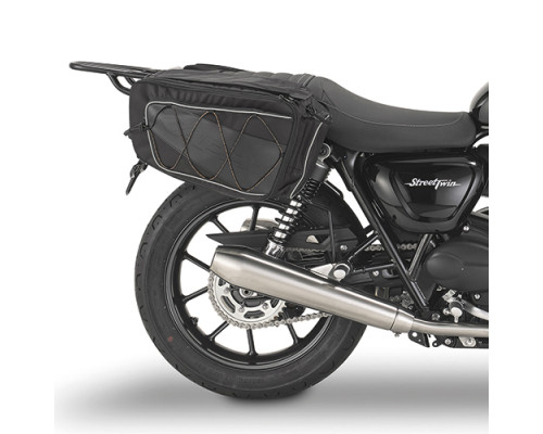 Kappa TMT6407K Стійка під бокові кофри Triumph Street Twin 900 Bonneville T100 2016-2019 Чорний