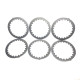 ПРОСТАВКИ ДИСКА ЗЧЕПЛЕННЯ BRONCO YAMAHA DT125R/RE/X 88-07, TDR125 93-03, YFS200 BLASTER 88-06 (115,0X86,6X1,2X23T)-6X (6 шт.) (PS002A)