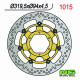Ng передній гальмівний диск honda cbr 1000 rr '06-'07, vtr 1000 sp1/sp2 '00-'04 (320x94x4.5mm) (6x6.5mm) плаваючий