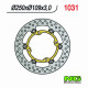 Диск передній гальмівний kawasaki kxf 250/450 '03-'14 (250x109x3) (4x9.5mm) плаваючий