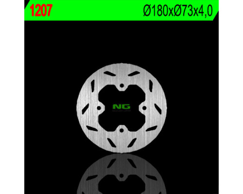 Передній гальмівний диск polaris 250/325/330/400/500/600/700/800 (180x73x4)