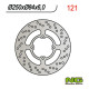Ng гальмівний диск задній suzuki gs 500e/f '89-'08 gsx 600/750 f '89-'97 (250x84x6)