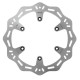 Mtx parts гальмівний диск hornet задній yamaha wr 125/250/426/450 '02-'19, yz 125/250/426 '02-'19 wawe (245x115x4mm) (6x6,5mm)