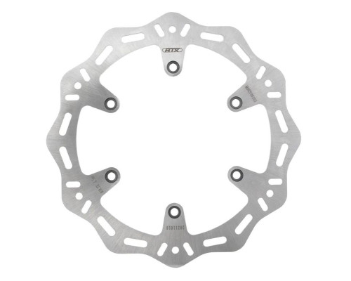 Mtx parts гальмівний диск hornet задній husaberg fc/fe/fx, ktm 125/250/300/360/380/400/450/500/520/525/620/625 '88-'19 wawe (220x110x4mm) (6x6,5mm)