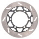 Mtx parts задній гальмувальний диск kawasaki klx 250r '93-'94, klx 650 '93-'97 (230x100x4.5mm) (6x10.5mm)