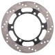 Mtx parts задній гальмувальний диск kawasaki kle 500 '91-'07, klr 650 '87-'04 (230x120x5mm) (6x10,5mm)