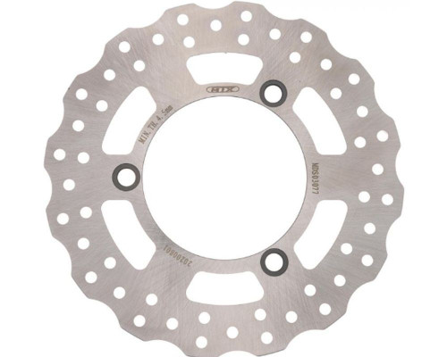 Mtx parts задній гальмувальний диск kawasaki ninja 250r '07-'13, ninja 300 '13-'15, z 300 '15-'16, z 250sl '15-'17 wave (220x100x5mm) (3x10,5mm)