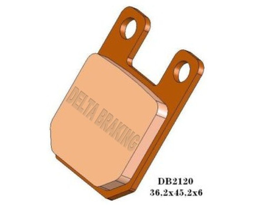 Гальмівні колодки delta braking kh115 - заміна db2120mx-d та db2120qd-d