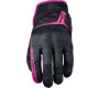 Five gloves жіночі текстильні рукавички rs3 репліка жіночий колір чорний/рожевий розмір 10