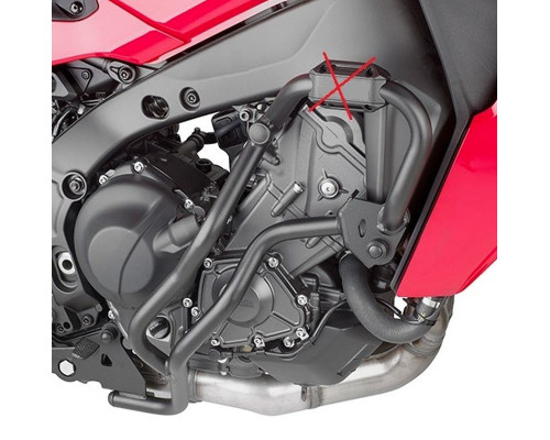 Kappa дуги захисту двигуна YAMAHA tracer 9 '21-'22 чорний - заміна kn2159
