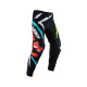Штани leatt moto 5.5 iks pant tiger колір чорний/білий/зелений/червоний розмір l
