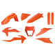 Polisport full kit ktm exc/exc-f tpi '20-'23 кришка ліхтаря (8668600002) та кришка амортизатора (8398600005) помаранчевий