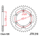 Jt продаж задня зірочка 289 50 honda cr/crf/xr '83-'19 (ланцюг 520) (28950jt) - замінено на jtr210.50sc