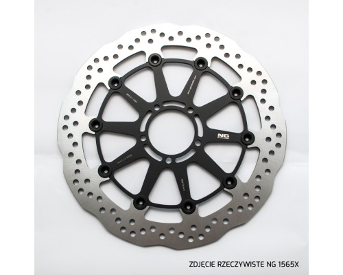 Ng передній гальмівний диск ktm super duke 1290 r abs '14-'22, gt abs '16 (320x64x5) (5x8.5mm) хвиля плаваюча