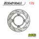 Ng гальмівний диск задній kawasaki zephyr 750 92-97, zzr600 '90-'92 (4x10,25) (230x100x6)