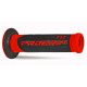 Манжети progrip pg732 дорожні (22+25мм, довжина 125мм), колір червоний/чорний (двокомпонентні) (732-149) (pg732/6)