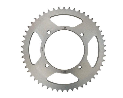 Mtx parts задня зірочка 467 51 kawasaki kx 80/85 '86-'20, kx 100 '89-'21 (46751jt) (ланцюг 420)