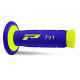 Progrip pg791 off road (22+25мм, довжина 115мм) fluo жовтий / blue (двокомпонентний) (791-252) (pg791ylf/bl)