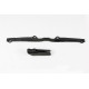 Комплект UFO повзунок (ka03703001) + направляюча ланцюг (ka03708001) kawasaki kx 125/250 '97-'02 колір чорний