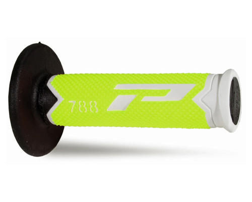 Progrip pg788 off road (22+25мм, довжина 115мм) колір білий/жовтий fluo/чорний (трикомпонентний) (788-303) - - стандартна ціна 84,70
