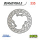 Ng передній гальмівний диск derbi 50 senda r/r-racer/x-treme/x-race '00-'09 (240x108x3.5)