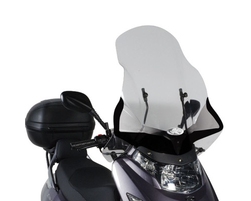 Лобове скло kappa kymco dink 50-125-200 i (06-16) 67 x 58 см прозоре - потрібен монтаж d292kitk
