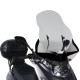 Лобове скло kappa kymco dink 50-125-200 i (06-16) 67 x 58 см прозоре - потрібен монтаж d292kitk