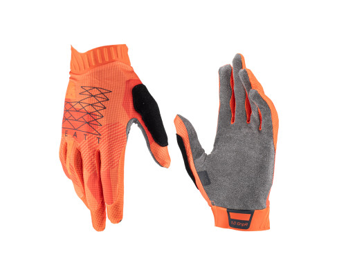 ВЕЛОСИПЕДНІ РУКАВИЧКИ LEATT MTB 1.0 GRIPR GLOVE FLAME COLOR ORANGE РОЗМІР S