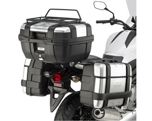 Kappa, Стелаж Бічні футляри Monokey Side, для HONDA CB 500X (13-18), під Kufry K33N K'Road, Чорний
