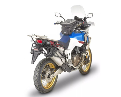 Kappa, Стелаж Бічні футляри, Монтаж Monokey, HONDA CRF 1000L Africa Twin (18-19), Adventure Sports (18-19), Alu