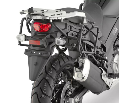 Kappa Стелаж для бокових кофрів Monokey Suzuki DL 650 V-Strom (17-22) алюмінієвий сріблястий
