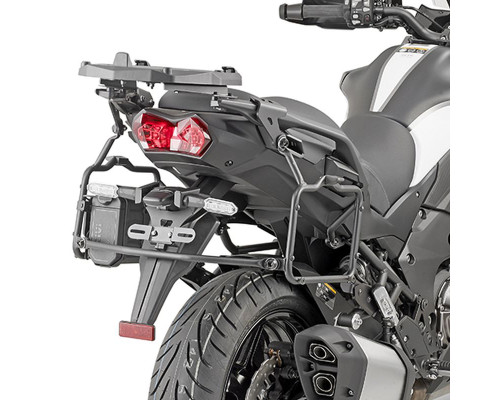 Kappa, Стелаж Бічні футляри, Швидкий Монтаж Monokey, Kawasaki Versys 1000/SE (19-23), Чорний