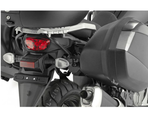Kappa, Стелаж Бічні футляри Monokey Side, для Suzuki DL 650 V-Strom '17-'22, під K33N K'Road, Чорний