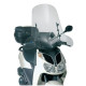 Скло kappa kymco / sym / peugeot / YAMAHA / aprilia / HONDA clear 66 x 67 см - без кронштейнів