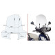 Kappa kymco like 125 (17-18) скло 49,5 x 65,5 см - потрібне кріплення a6109ak