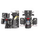 Kappa, Стелаж Бічні футляри Monokey Cam Side, Кріплення для бокових кофрів, BMW F 750 GS (18-19), F 850 GS (18-19), F 850 GS Adventure (19), Чорний