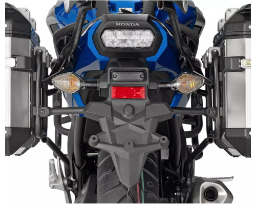 Kappa, Стелаж Бічні футляри Monokey Cam Side, для HONDA NC 750S (2016-2020), NC 750X (2016-2020), під KFR K'Force Alu, чорний