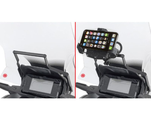 Kappa, поперечка, для монтажу сумок і кріплень GPS/смартфон, HONDA NC 750X '21, чорний