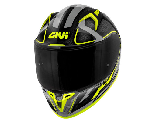 Givi 50.8 Racer інтегральний шолом з блендою XL чорний/сірий/флуо