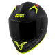 Givi 50.9 Solid Інтегральний Шолом з Блендою L/60 Чорний Мат Флуо