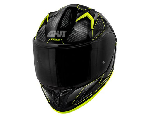 Givi 50.9 Enigma інтегральний шолом з блендою XXL чорний з графікою флуо